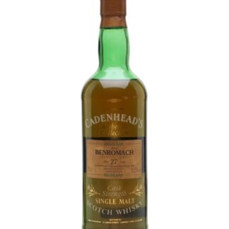 Benromach 1966 / 27 Year Old / Cadenhead's Speyside Whisky