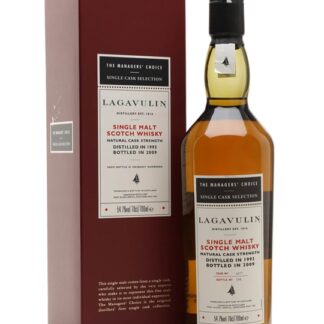Lagavulin 1993 / 15 Year Old / Managers Choice / Sherry Cask Islay Whisky