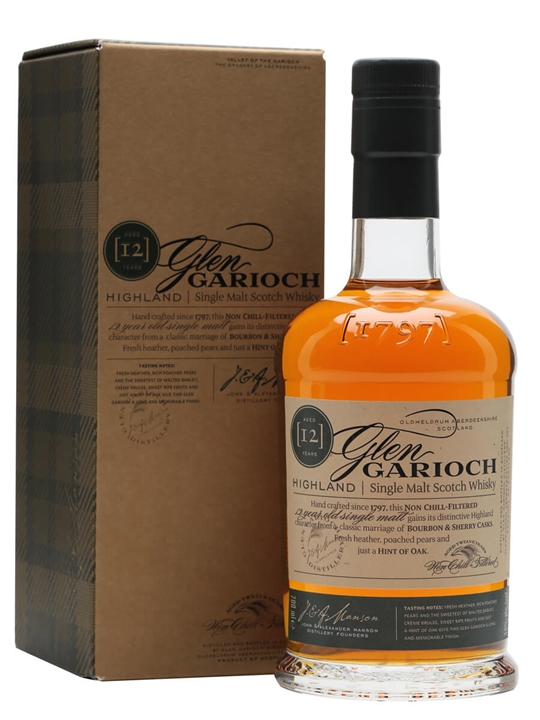 Glen Garioch 12 Year Old Highland Single Malt Scotch Whisky
