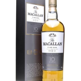 Macallan 10 Year Old Fine Oak Speyside Single Malt Scotch Whisky
